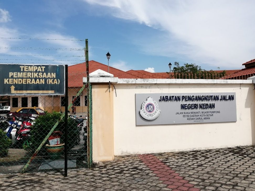 jabatan pengangkutan jalan negeri kedah