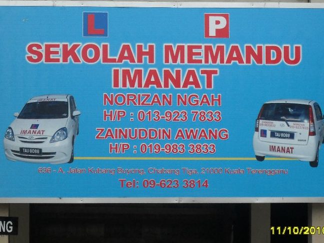 sekolah memandu awang man